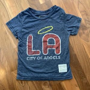 Retro Brand LA Angels Vintage Style T-Shirt Size 2